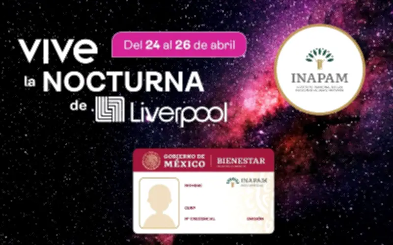 Venta Nocturna Liverpool 2026: INAPAM no otorga descuentos extra a adultos mayores