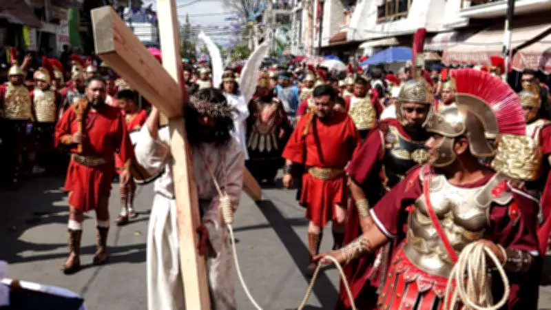 Viacrucis en Iztapalapa y CDMX: cierres viales y tráfico este Viernes Santo 2026