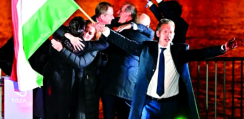 Victoria histórica en Hungría: Péter Magyar desbanca a Orbán tras 16 años de poder