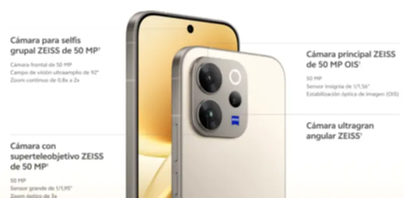 Vivo consolida su apuesta en México con el lanzamiento de la serie V70 de gama media