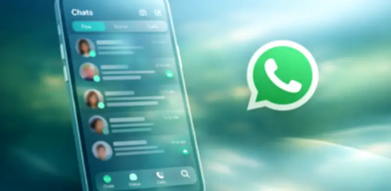 WhatsApp Liquid Glass: La nueva interfaz con transparencias y cómo verificar su activación