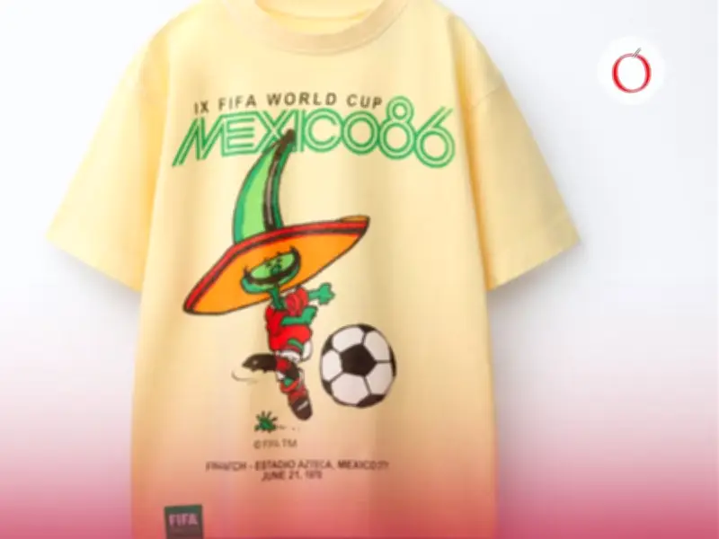 Zara recibe tarjeta roja por errores históricos en playera retro del Mundial 86