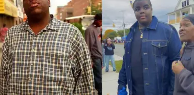 Adolescente se vuelve viral con impresionante disfraz de The Notorious B.I.G. en Halloween