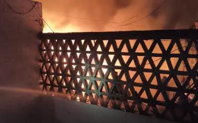 Adulto mayor muere en incendio en Guadalajara