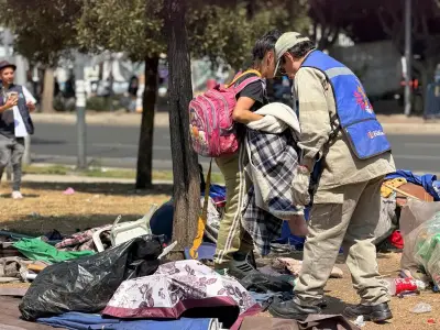 Alcaldía Cuauhtémoc interviene 48 puntos con campamentos de personas en calle