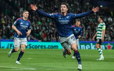 Arsenal logra sufrida victoria ante Sporting en Champions con gol de Havertz