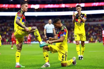 Brian Rodríguez Comanda el Vuelo del América Sobre Toluca en la Liga MX