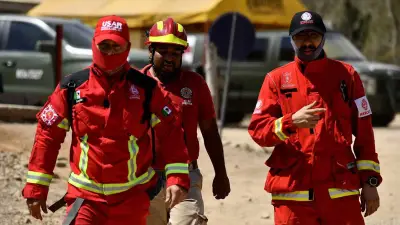 Brigada USAR de Jalisco refuerza rescate de mineros atrapados en Sinaloa