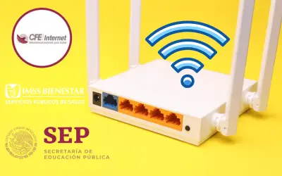 CFE, IMSS Bienestar y SEP amplían red de internet gratuito en México para 2026