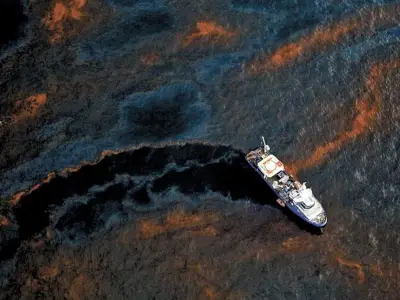 Derrame de petróleo en el Golfo de México afecta 600 km de costa en tres estados