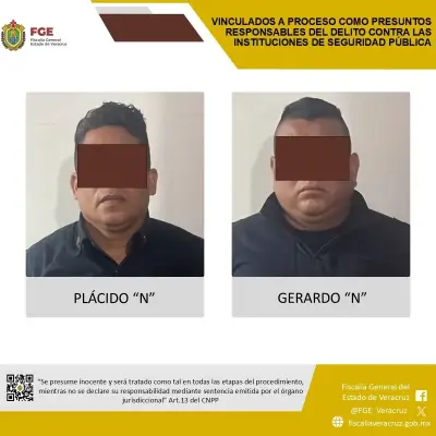 Detienen a director y comandante de policía en Tecolutla por asesinato de dos taxistas