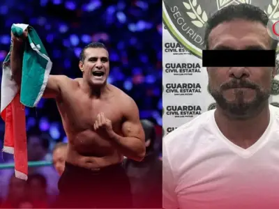 Detienen a exluchador Alberto del Río en San Luis Potosí por violencia doméstica