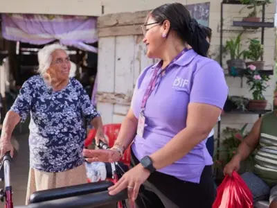 DIF Tamaulipas recorre hogares en municipios prioritarios entregando apoyos vitales