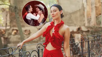 Esmeralda Camacho, exviolinista de Nodal, causa revuelo en redes con su viaje a Sonora