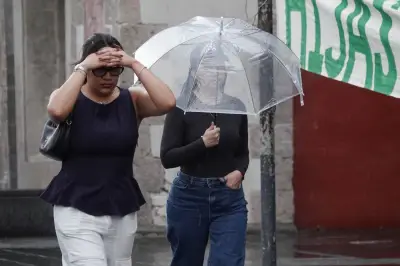 Frente Frío 44 Provocará Lluvias, Granizo y Vientos Fuertes en México del 13 al 16 de Abril
