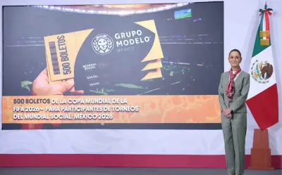 Grupo Modelo donará 500 entradas para el Mundial 2026 a ganadores del Mundial Social