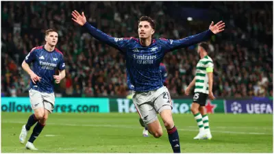 Havertz decide en el último minuto: Arsenal vence al Sporting CP en cuartos de Champions