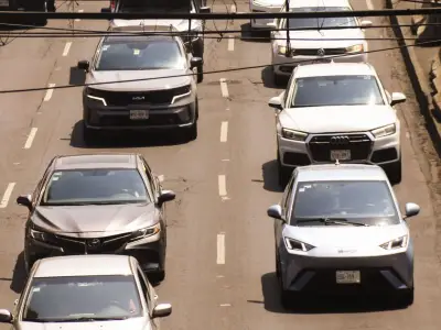 Hoy No Circula martes 28 abril: autos con engomado rosa no circulan