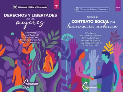 IECM edita colección Clásicos de Política y Democracia para juventudes