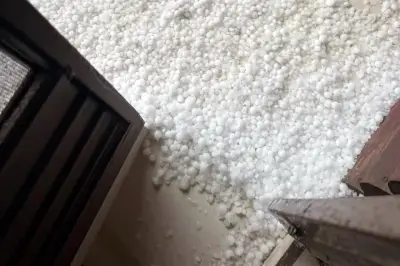 Intensa Granizada Azota Galeana y Zonas del Sur de Nuevo León