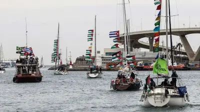 Israel detiene a 175 activistas en aguas internacionales cerca de Grecia