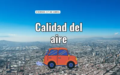Jalisco: Calidad del Aire Deficiente en Guadalajara Este 17 de Abril, con Puntos IMECA Elevados