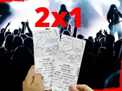 Jueves 2x1 en Ticketmaster: cómo aprovechar las ofertas de boletos