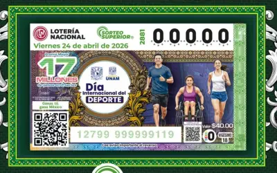 Lotería Nacional Sorteo Superior 2881: ganador de 17 mdp en Xalapa