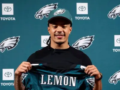 Makai Lemon usará el legendario número 9 con Eagles