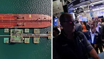 Mercados reaccionan con alza en bolsas y baja en petróleo tras apertura del estrecho de Ormuz