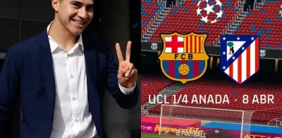 Obed Vargas podría debutar en Champions con Atlético ante Barcelona