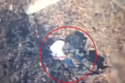 Oculto en desagüe: así intentó evitar captura el jardinero