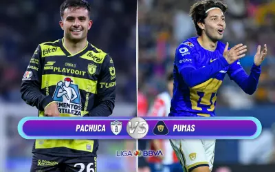 Pachuca vs Pumas EN VIVO J17 Liga MX: Dónde ver el duelo por el subliderato