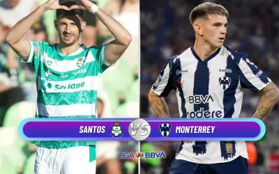 Santos vs Monterrey J17: horario y transmisión en vivo