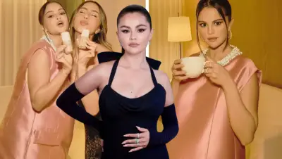 Selena Gómez desata rumores de embarazo por su look rosa de Prada en evento viral