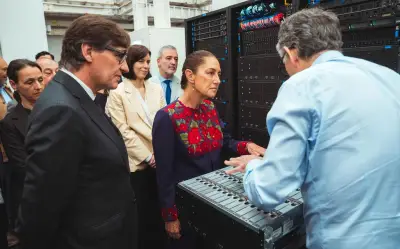 Sheinbaum e Illa fortalecen lazos México-Cataluña en visita al centro de supercomputación de Barcelona