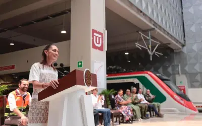 Sheinbaum inaugura Tren Buenavista-AIFA: movilidad de primer nivel