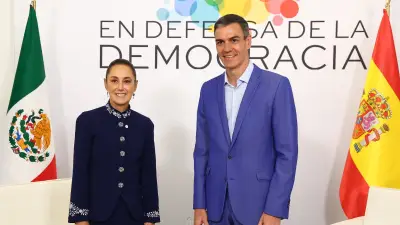Sheinbaum y Sánchez sellan acercamiento tras años de tensiones históricas entre México y España