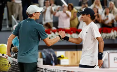 Sinner frena a Jódar y avanza a semis del Masters 1000 de Madrid