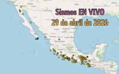 Sismos en México y Jalisco EN VIVO: 29 de abril de 2026