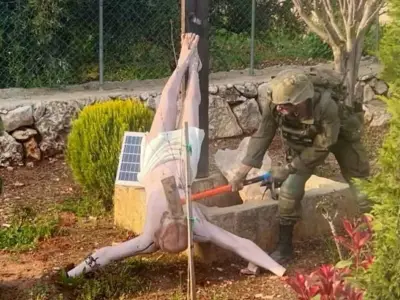 Soldado israelí destruye estatua de Cristo en Líbano y desata condena internacional