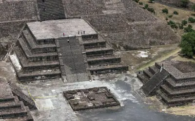 Teotihuacán reabre con fuerte seguridad tras incidentes; Pirámide de la Luna cerrada
