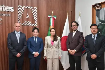 Tere Jiménez se reúne con director general de JICA en México
