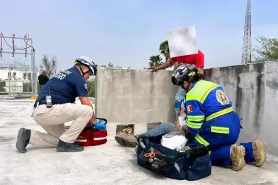 Trabajador sufre graves quemaduras por descarga eléctrica en accidente laboral