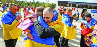 Ucrania y Rusia intercambian 193 prisioneros de guerra cada uno