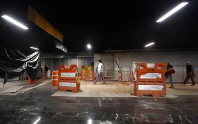 Usuarios del Metro CDMX comparan Línea 2 con 'Silent Hill' por obras del Mundial 2026