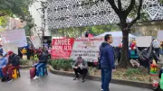 ANUEE bloquea Circuito Interior frente a Profeco en CDMX, causando caos vial severo