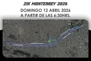 Anuncian cierres viales en el Centro Histórico por carrera atlética este fin de semana