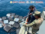 Aseguran 904 kilos de cocaína en costas de Chiapas; hay 6 detenidos