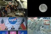 Astronautas de Artemis Vislumbran el Gran Cañón Lunar en Misión Histórica